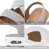 imagemysoft Womens Comfortable Walking Sandals Air Cushion Sport Slingback Elastic Band Platform ShoesGrey