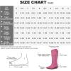 imagemysoft Womens Cowboy Boots Mid Calf Cowgirl Embroidered Western Pointed Toe Chunky Heel Pull On Knee High BootsHot Pink