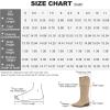 imagemysoft Womens Cowboy Boots Mid Calf Cowgirl Embroidered Western Pointed Toe Chunky Heel Pull On Knee High BootsTan