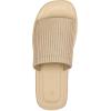 imagemysoft Womens Platform Slide Sandals 18 Inch Comfortable Summer SlipOn Open Toe Knit Flatform Walking Shoes for Women Lightweight Cushioned Breathable for Casual ampamp Outdoor WearTan
