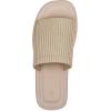 imagemysoft Womens Platform Slide Sandals 18 Inch Comfortable Summer SlipOn Open Toe Knit Flatform Walking Shoes for Women Lightweight Cushioned Breathable for Casual ampamp Outdoor WearLight Taupe