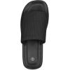 imagemysoft Womens Platform Slide Sandals 18 Inch Comfortable Summer SlipOn Open Toe Knit Flatform Walking Shoes for Women Lightweight Cushioned Breathable for Casual ampamp Outdoor WearBlack