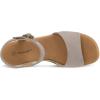imagemysoft Womens Espadrille Wedge Sandals EVA Sole Platform Sandal Open Toe Ankle Strap Buckle ShoesTaupe