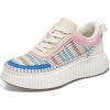 Pink/Blue Multi Knit