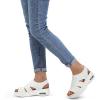 imagemysoft Womens Comfortable Walking Sandals Slip On Air Cushion Slingback Open Toe Platform Summer ShoesWhite