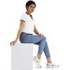 imagemysoft Womens Comfortable Walking Sandals Slip On Air Cushion Slingback Open Toe Platform Summer ShoesWhite
