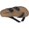 imagemysoft Womens Cork Footbed Sandals Double Adjustable Buckle Slide Sandals Slip On Walking Summer ShoesNavy