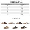 imagemysoft Womens Cork Footbed Sandals Double Adjustable Buckle Slide Sandals Slip On Walking Summer ShoesSilver