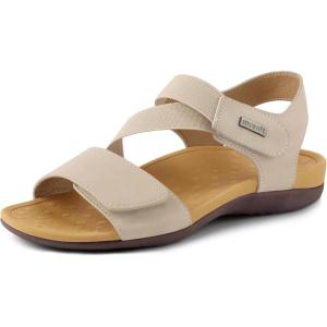 imagemysoft Womens Walking Sandals Arch Support Orthotic Comfortable Lightweight Athletic Outdoor Hiking ShoesKhaki