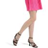 imagemysoft Womens Strappy Stiletto Heels Open Square Toe Ankle Strap Dress Shoes 3 Inch Kitten Heeled SandalsCrossblack Pu