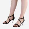 imagemysoft Womens Fashion Stilettos Strappy Open Toe Pump Heel Sandals