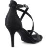 imagemysoft Womens Fashion Stilettos Strappy Open Toe Pump Heel Sandals