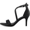 imagemysoft Womens Fashion Stilettos Strappy Open Toe Pump Heel Sandals