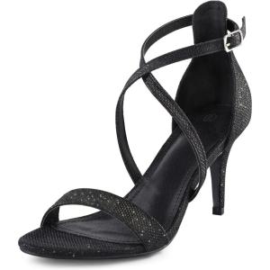 imagemysoft Womens Fashion Stilettos Strappy Open Toe Pump Heel Sandals