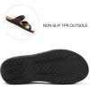 imagemysoft Womens Arch Support Slide Sandals Adjustable Orthopedic Flip Flops Comfortable Walking Summer ShoesBrown