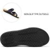 imagemysoft Womens Arch Support Slide Sandals Adjustable Orthopedic Flip Flops Comfortable Walking Summer ShoesNavy