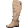Taupe Wide Calf