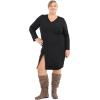 imagemysoft Womens Wide Calf Knee High Boots Flat Tall Boots with Side ZippersBrown Extra Wide Calf