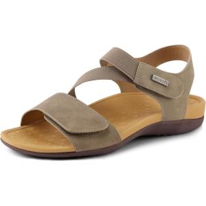imagemysoft Womens Arch Support Sandals Orthotic Comfortable Walking Sandals Lightweight Adjustable Summer Outdoor ShoesTaupe