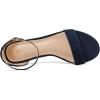 imagemysoft Womens Chunky Low Heels Open Toe Block Heeled Dress Ankle Strap Pump Wedding SandalsNavy