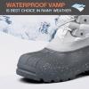 imagemysoft Womens Snow Boots Warm Insulated Faux Fur Lined Waterproof MidCalf Winter BootsWhite
