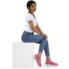 imagemysoft Womens Summer Walking Sandals Air Cushion Support Platform Ankle Strap Shoes Comfortable Casual Wedge SandalsHot Pink