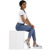 imagemysoft Womens Summer Walking Sandals Air Cushion Support Platform Ankle Strap Shoes Comfortable Casual Wedge SandalsLight Blue