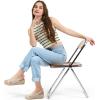 imagemysoft Womens Espadrille Sandals Low Wedge Platform Open Toe Slingback Ankle Strap Criss Cross Slip On Summer ShoesBeige