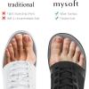 imagemysoft Womens Wide Toe Box Barefoot Shoes Zero Drop Minimalist Sneakers with Removable Insole for Bunions Walking ampamp TrainingAll Black