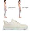 imagemysoft Womens Wide Toe Box Barefoot Shoes Zero Drop Minimalist Sneakers with Removable Insole for Bunions Walking ampamp TrainingBeige