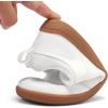 imagemysoft Womens Wide Toe Box Barefoot Shoes Zero Drop Minimalist Sneakers with Removable Insole for Bunions Walking ampamp TrainingWhiteGum