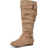 Tan Wide Calf