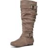 Taupe Wide Calf