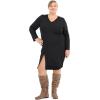 imagemysoft Womens Extra Wide Calf Boots Knee High Slouchy Flat Wide Width Tall Shoes Side ZippersBrown Wide Calf