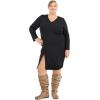 imagemysoft Womens Wide CalfExtra Wide Calf Knee High Boots Slouchy Flat Tall Boots with Side ZipperTan Extra Wide Calf