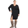 imagemysoft Womens Wide CalfExtra Wide Calf Knee High Boots Slouchy Flat Tall Boots with Side ZipperTaupe Extra Wide Calf
