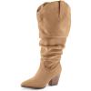 Tan Extra Wide Calf