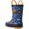 imagemysoft boys Rain BootsBlue Dinosaurs