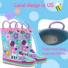 imagemysoft boys Rain BootsColorful Flower