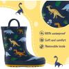 imagemysoft boys Rain BootsDinosaurs Park