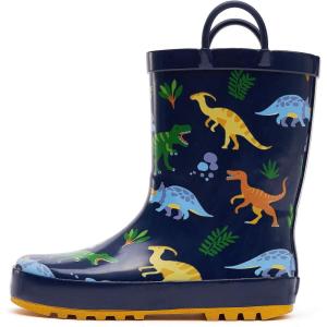 imagemysoft boys Rain BootsDinosaurs Park