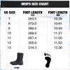 imagemysoft Mens Winter Snow Boots Waterproof Insulated MidCalf Hiking Boot Fur Lined Warm Outdoor Tall Shoes Lightweight