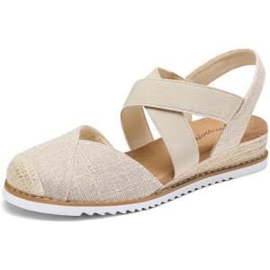 image:imagemysoft Womens Criss Cross SandalsBeige