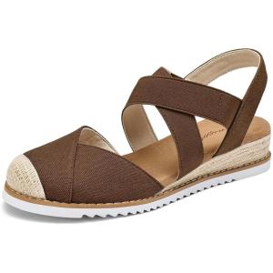 image:imagemysoft Womens Criss Cross SandalsBrown