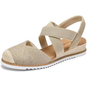 image:imagemysoft Womens Criss Cross SandalsLinen