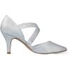 image:imagemysoft Womens Pumps Pointed Toe 3 inch Dress Shoes SilverGlitter
