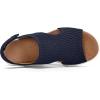image:imagemysoft Walking Sandals for Women  Comfortable Wedge Sandals with Arch Support  Breathable Knit Open Toe Summer Shoes  Lightweight Non Slip Beach Sandals with Adjustable Hook and Loop StrapNavy