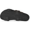 image:imagemysoft Womens Braided Cork Sandals Flat Adjustable Buckle Slides SlipOn Summer ShoesBrown