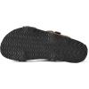 image:imagemysoft Womens Braided Cork Sandals Flat Adjustable Buckle Slides SlipOn Summer ShoesBrown Pu