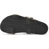image:imagemysoft Womens Braided Cork Sandals Flat Adjustable Buckle Slides SlipOn Summer ShoesStone